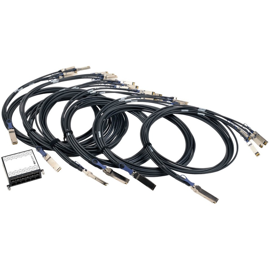 TRIPP LITES N484-12SFP-K IS A HIGH DENSITY SFP+ 10GBE PASS-THROUGH CASSETTE, WHI