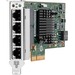 HPE 4-Port 366T GbE Server Ethernet Controller - PCI-E 2.1  x4 Low-profile Twisted Pair (811546-B21)