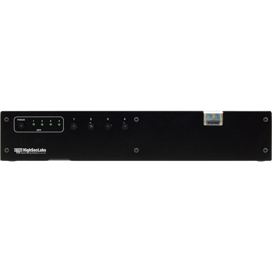 SECURE KVM SWITCH: 4-PORT, DVI-I, DUAL-D.