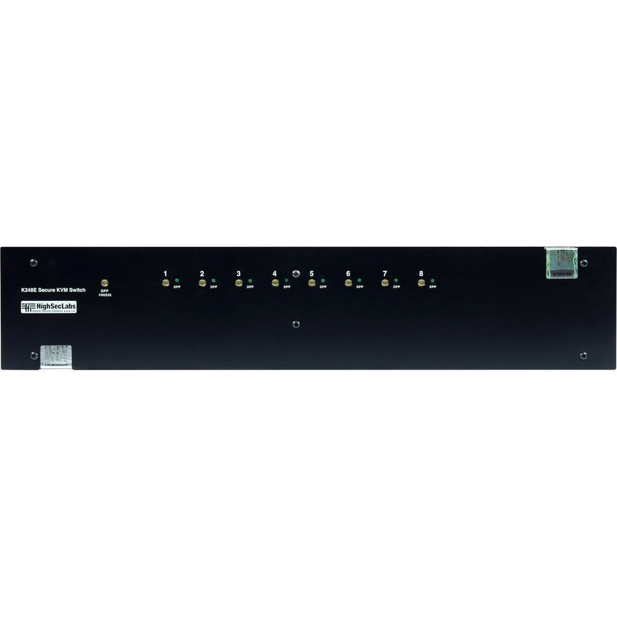 SECURE KVM SWITCH: 8-PORT, DVI-I, DUAL-D.