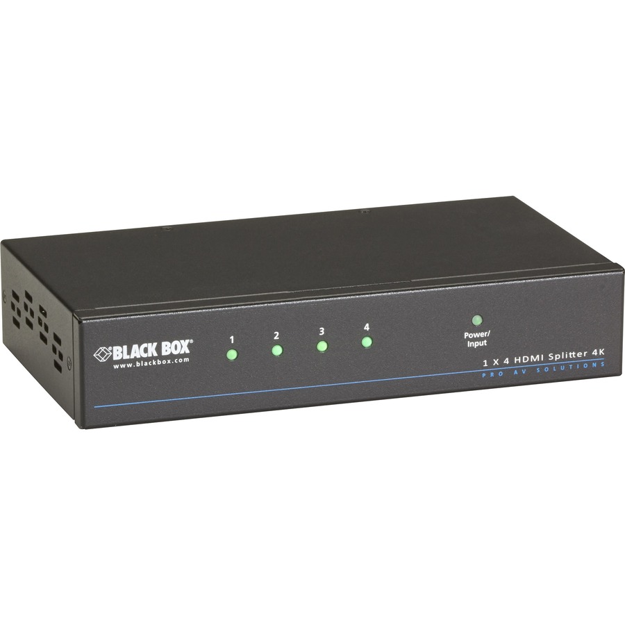 ENABLES HDMI VIDEO & AUDIO DISTRIBUTION FROM SOURCE TO DISPLAYS. ADVANCED EDID F