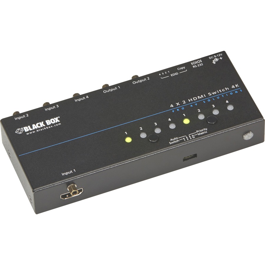 VERSATILITY WHEN CONTROLLING VIDEO & AUDIO OUTPUT ON HIRES HDMI DISPLAY. ROUTE I