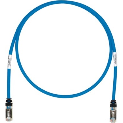 10FT COP PATCH CORD CAT6A BLUE SFTP CBL