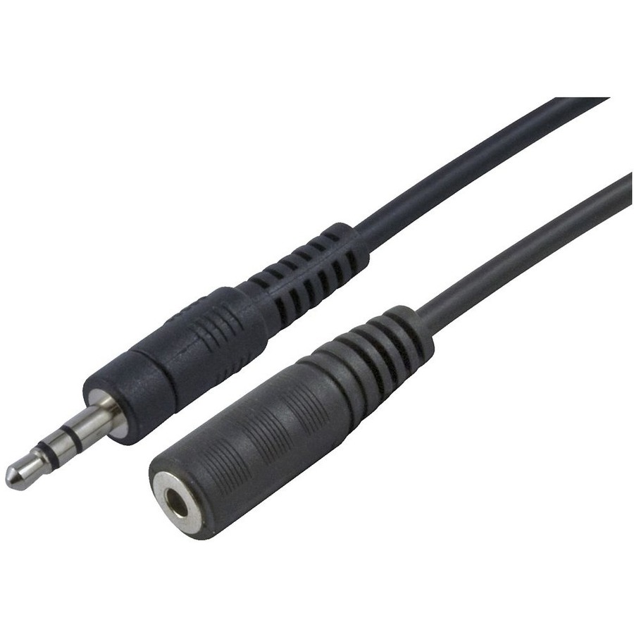 4xem 5ft 3.5mm Extension M/F Cable Stereo Audio Male to Female Ext Cbl