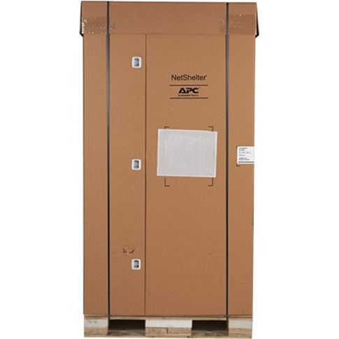 NETSHELTER SX 48U 600MM WIDE X 1200MM DEEP ENCLOSURE WITH SIDES BLACK -2000 LBS.