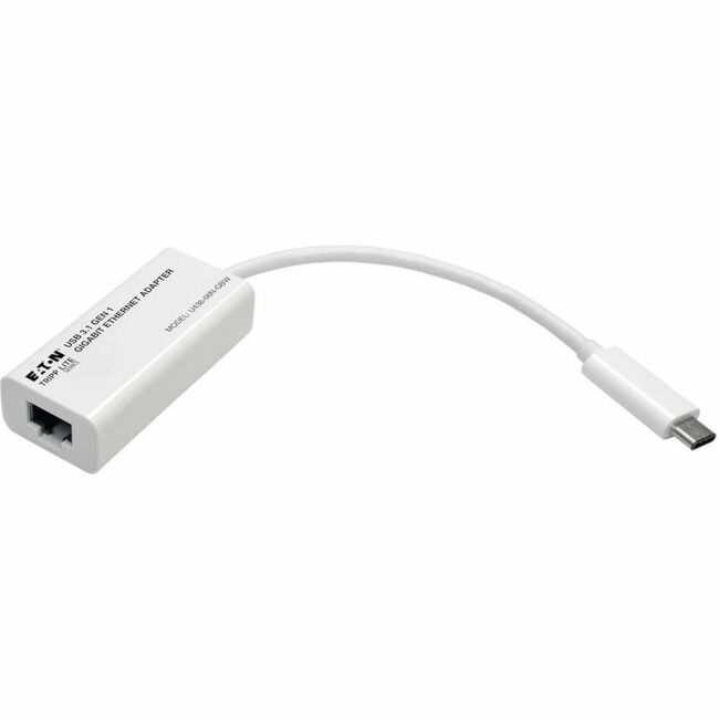 USB 3.1 Gen 1 Type-C to Gigabit Ethernet NIC Network Adapter, 10/100/1000 Mbps