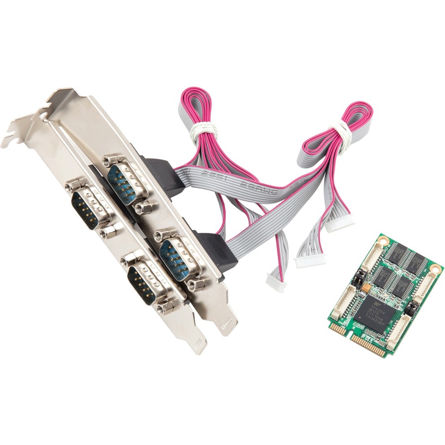 4 PORT RS422/485 SERIAL DB9 MINI PCI-E CONTROLLER CARD