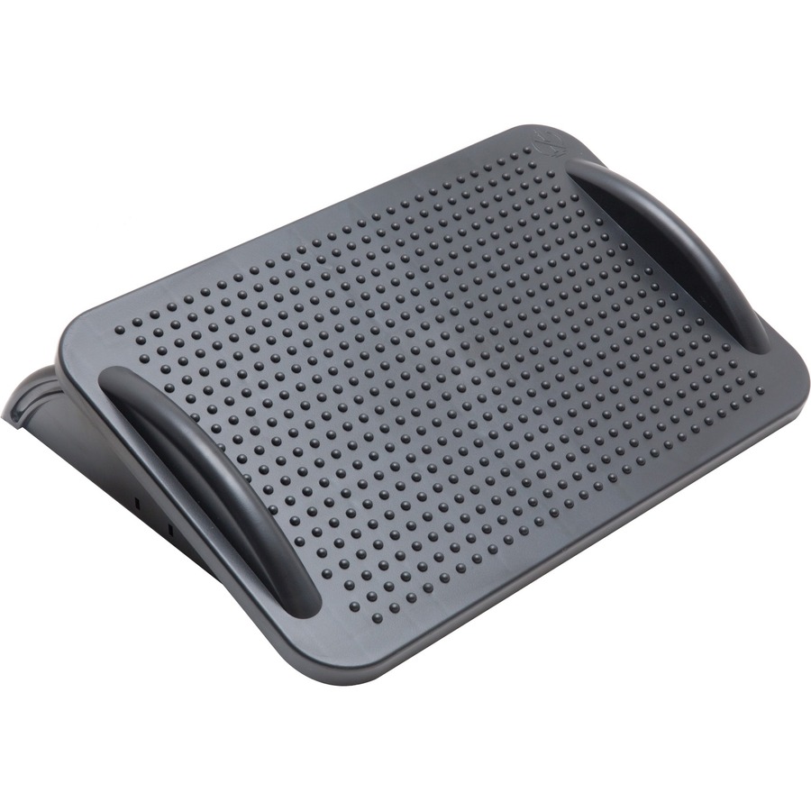 ERGONOMIC FOOT REST WITH MASSAGE FUNCTION, ADJUSTABLE 3 ANGLE, RUBBER MAT TO PRE