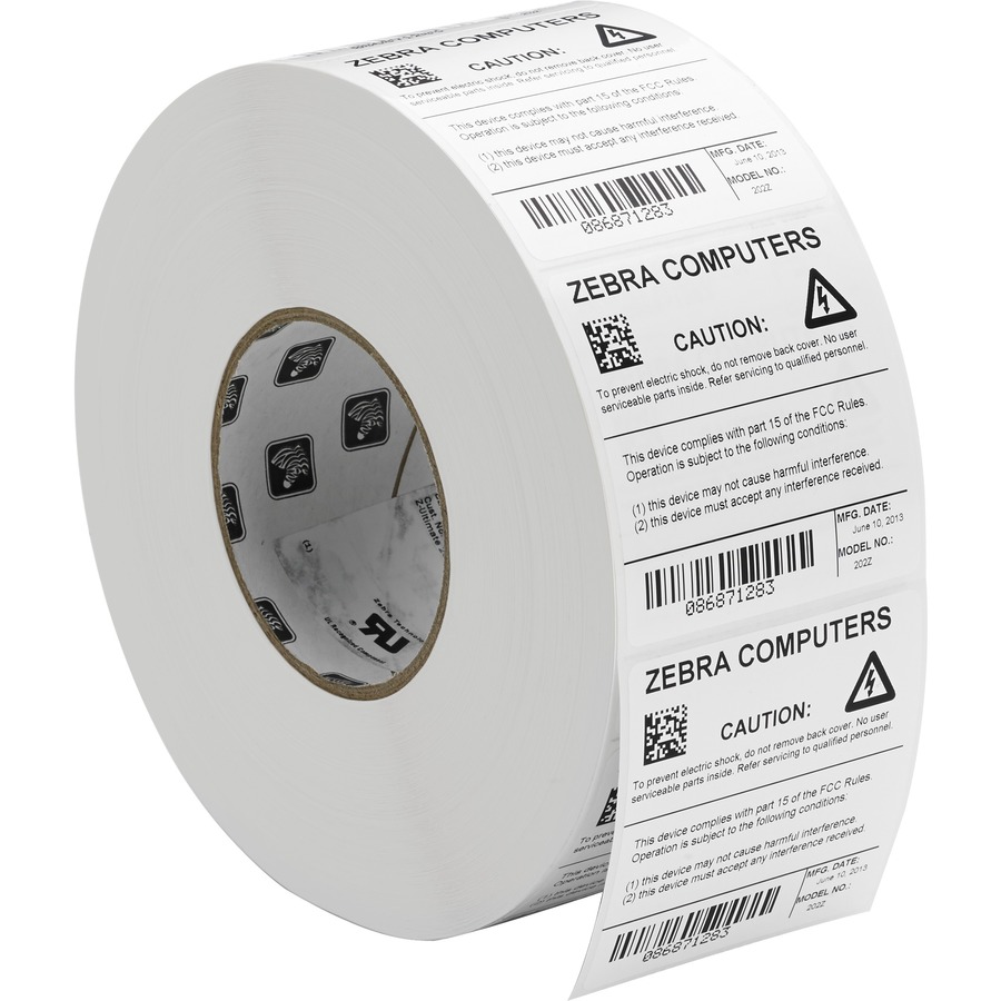Polyester Z-Ult 2000t 1.5x0.75 3in Core 10,000 Labels per Single Roll