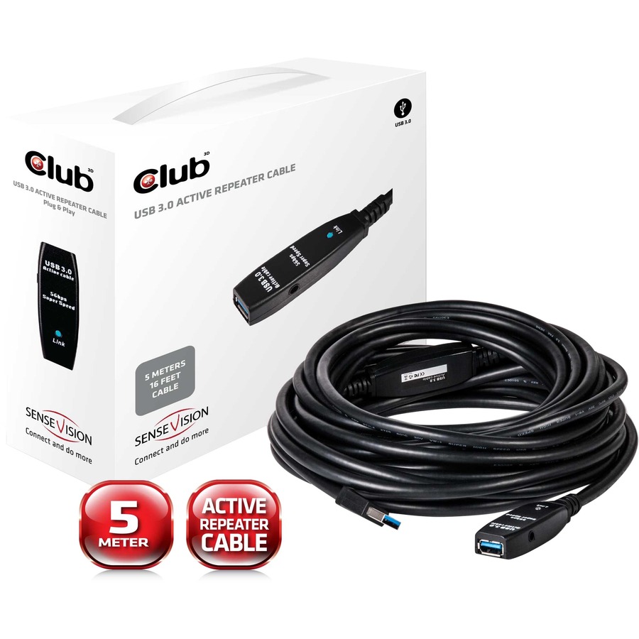 USB 3.0 ACTIVE REPEATER CABLE 10METER