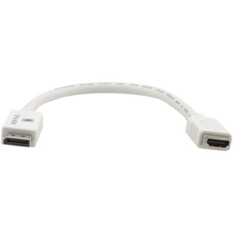 DISPLAYPORT (M) TO HDMI (F) ADAPTER CABLE.