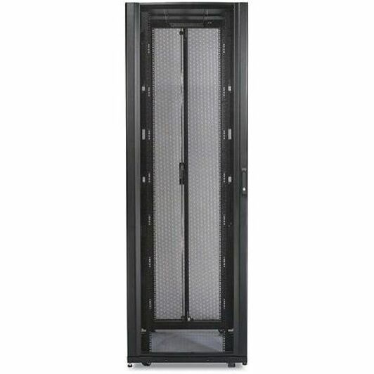 NETSHELTER SX 45U 750MM WIDE X 1200MM DEEP ENCLOSURE WITH SIDES BLACK -2000 LBS.