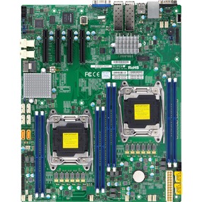 Supermicro X10DRD-iTP Dual Socket LGA-2011 E-ATX Server Board (MBD-X10DRD-ITP-O) - Supports Dual E5-2600 v4/ v3 Processors - Dual-Port 10Gb Ethernet