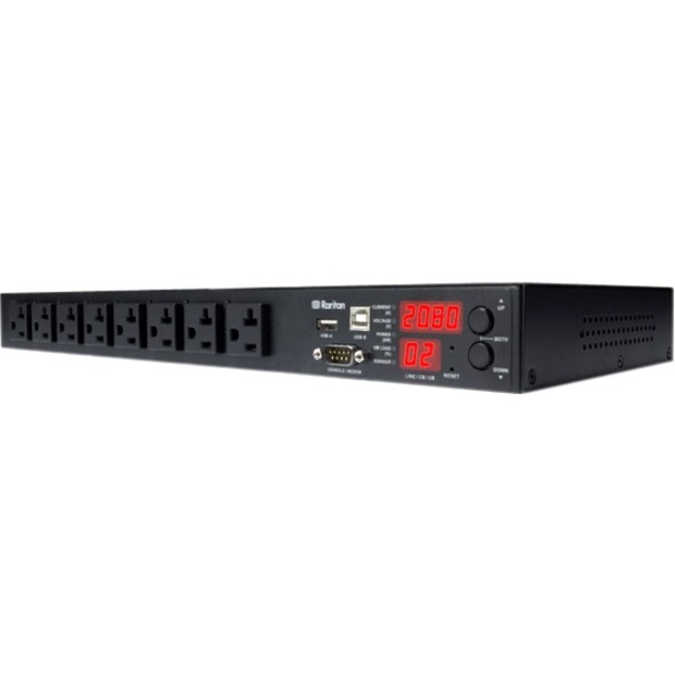 1PH, 208V AC, 30A (24A RATED), 8 OUTLETS: 8 X IEC C-13, PLUG: IEC 60309 C20,3.3K