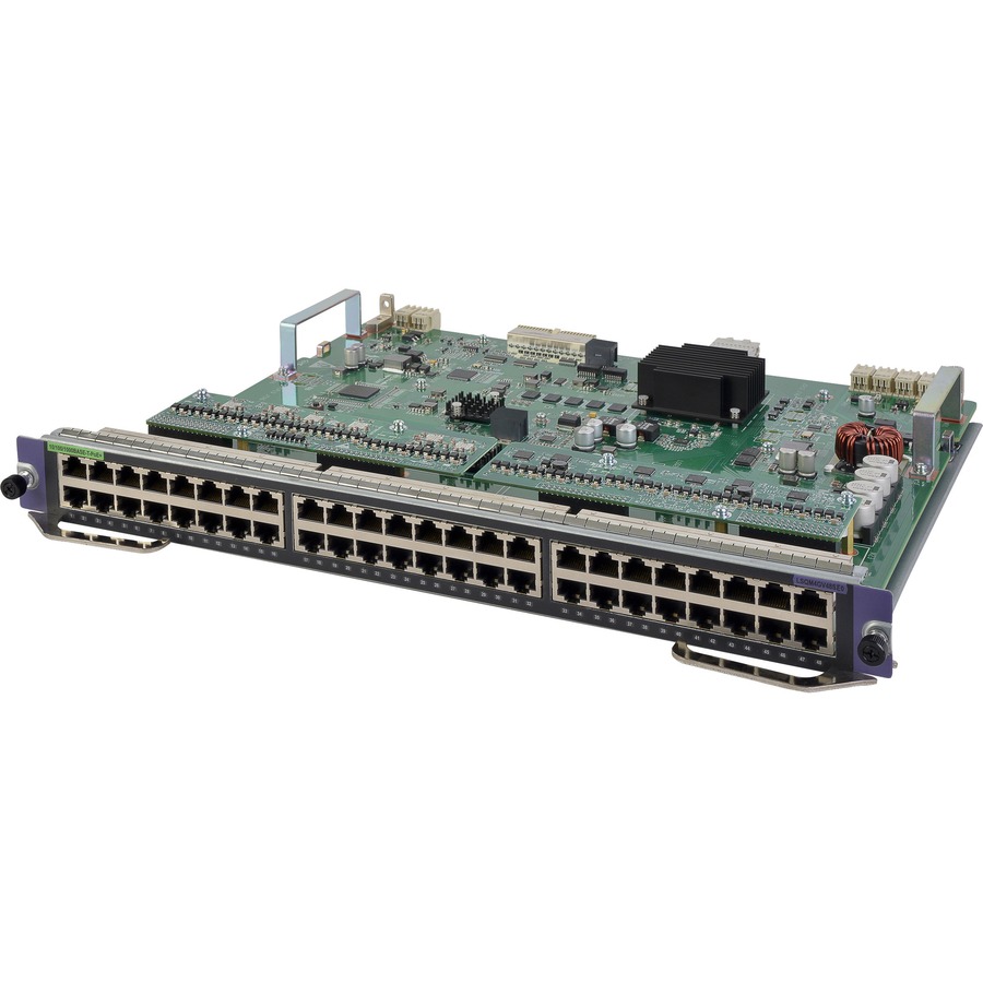 HPE FLEXNETWORK 7500 48-PORT 1000BASE-T WITH POE+ SE MODULE