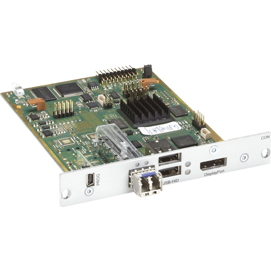 MODULAR KVM EXTENDER RECEIVER - SINGLE-MONITOR, 4K30 DISPLAYPORT 1.1, USB-HID, 3