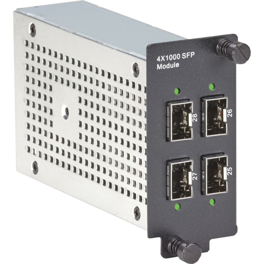 GIGABIT ETHERNET (1000-MBPS) EXTREME TEMPERATURE SWITCH MODULE - (4) 100/1000-MB