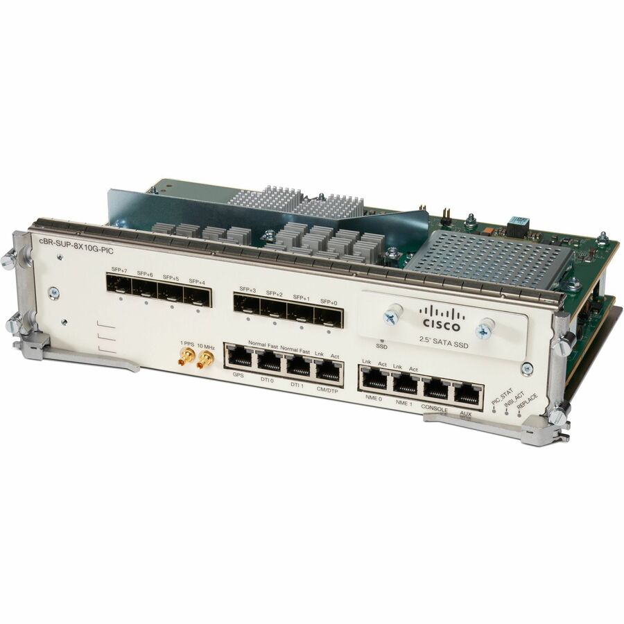 SUP PIC - HAS 8X10GE AND MANAGEMENT PORT
