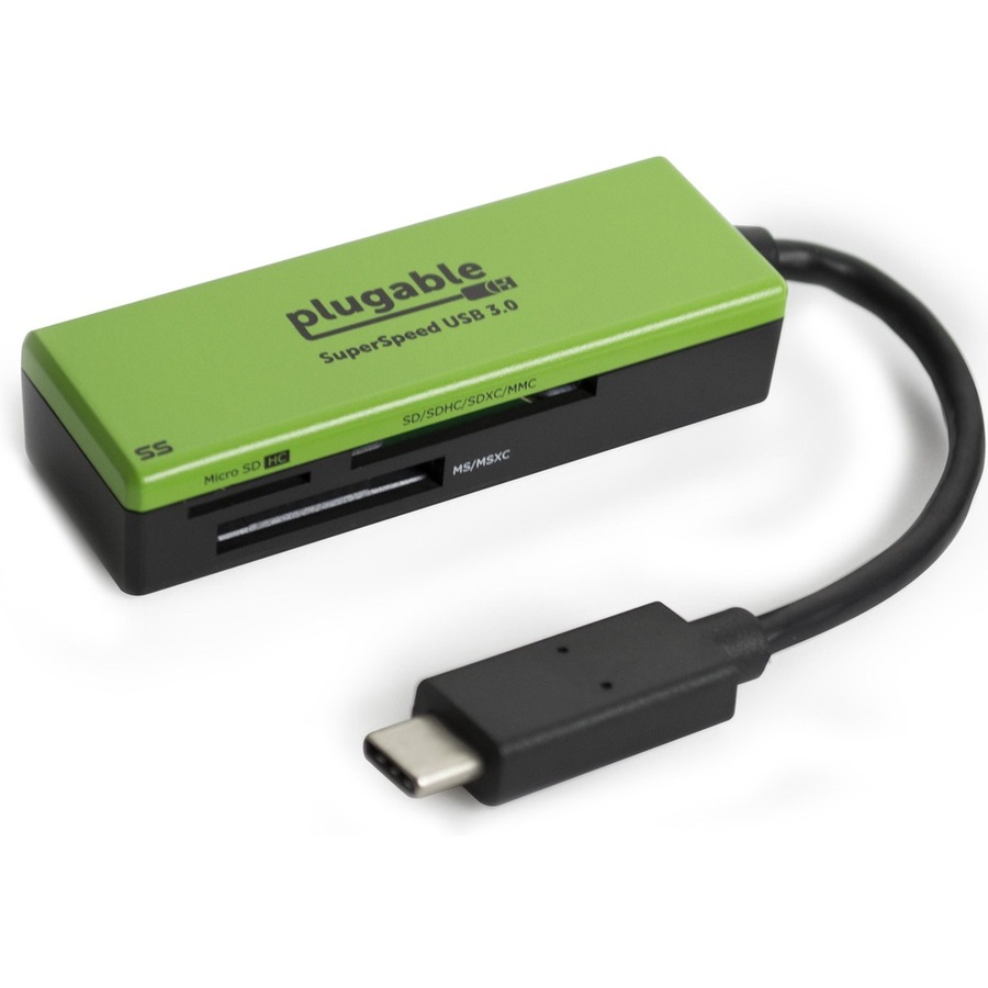 PLUGABLE USB C MULTI CARD READ SD/SDHC/SDXC/MICRO SD SONY MS/MSXC