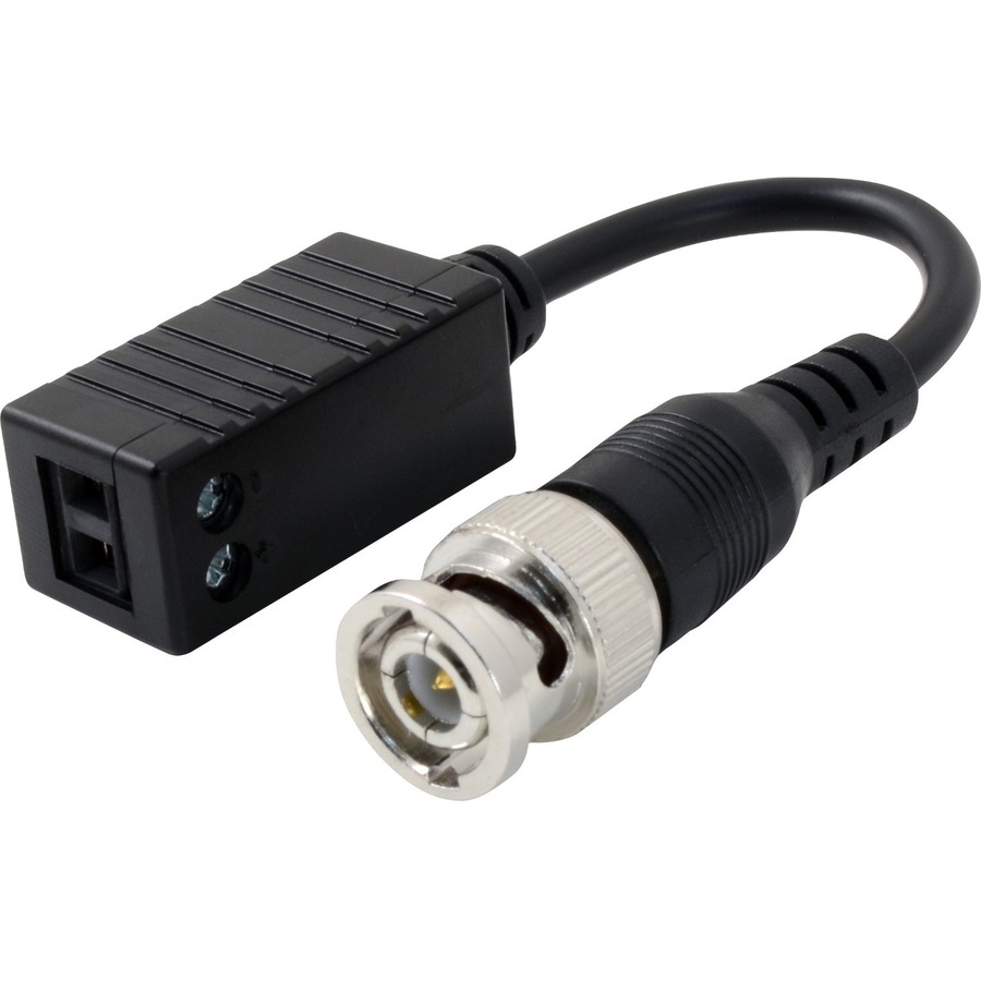 HDTVI BALUN OVER UTP WITH PIGTAIL, COMPACT SIZE ALLOWS MOUNTING OF MULTIPLE UNIT