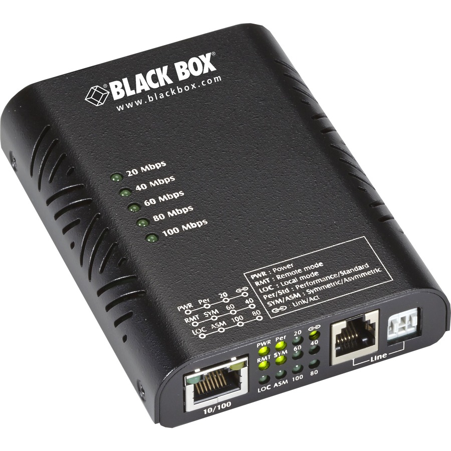 Amplificateur Ethernet industriel BlackBox Networking (LB320A)