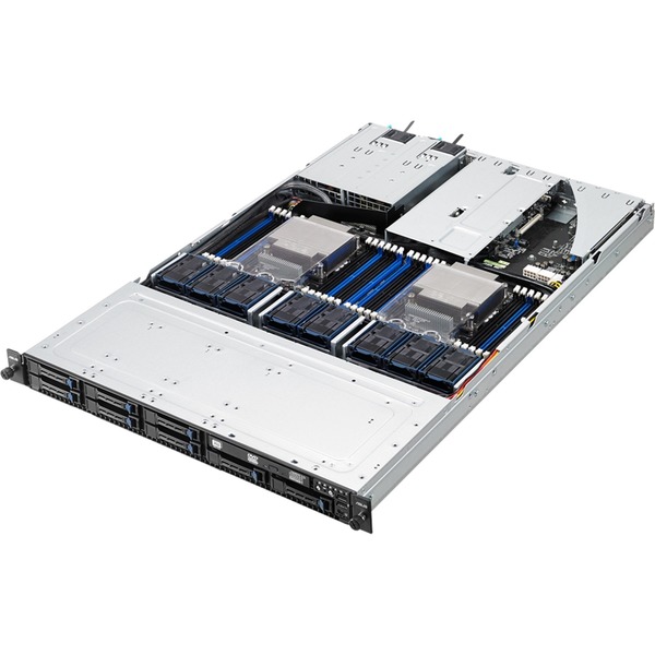 ASUS System RS700-E8-RS8 v2 1U Rack Server Barebone - Dual-Socket - 8x2.5" Bays (RS700-E8-RS8 V2) - for Xeon E5-2600 v3/v4