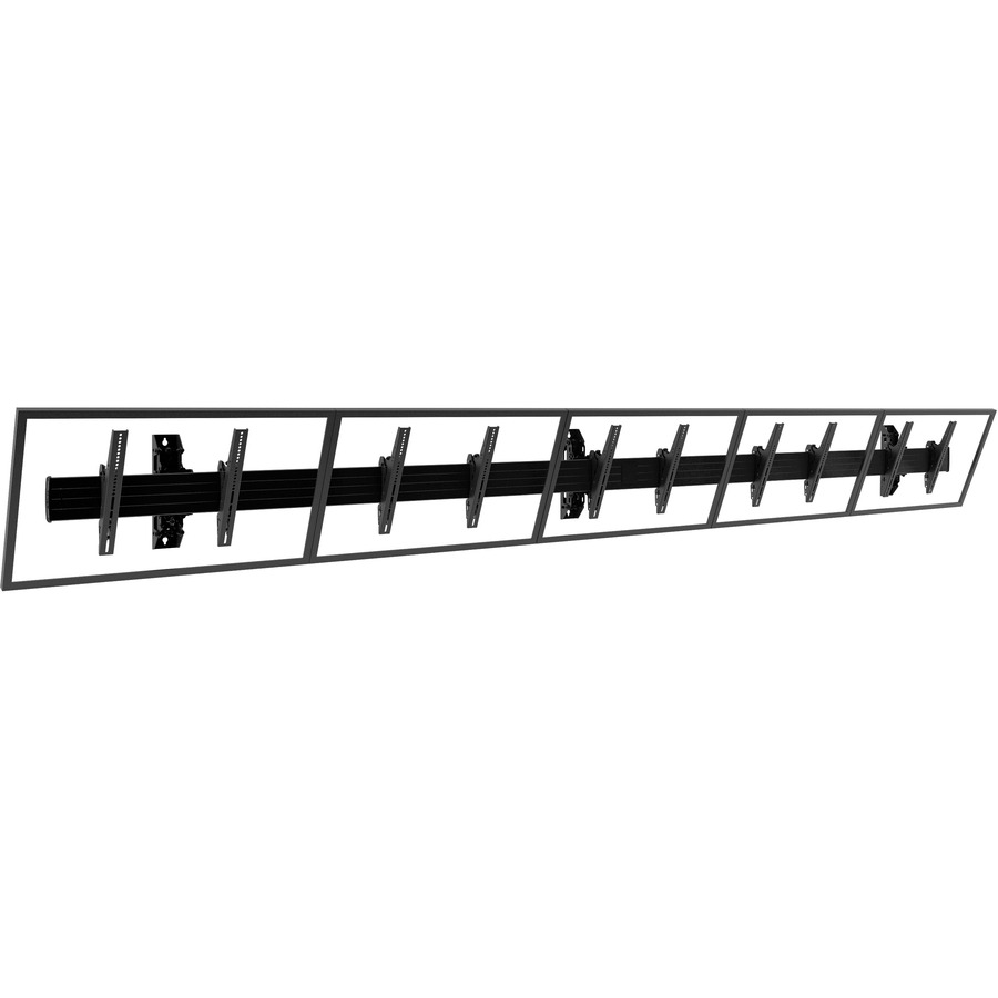 FUSION LARGE 5X1 MENU BOARD MOUNT - FUSION MENU BOARD WALL MOUNTS OFFER PERFECT