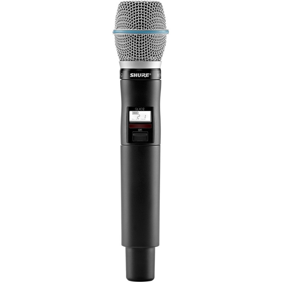 HANDHELD TRANSMITTER WITH BETA87A MICROPHONE