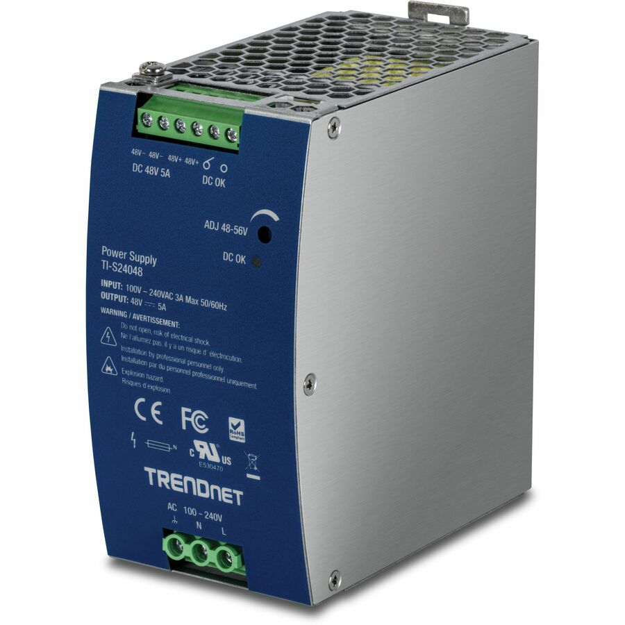 DIN RAIL 48V 240W POWER SUPPLY FOR TI-PG80