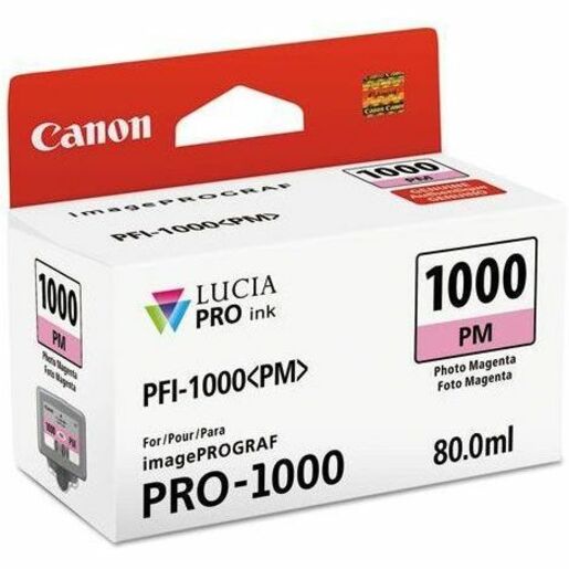 Canon LUCIA PRO PFI-1000 Original Inkjet Ink Cartridge - Photo Magenta Pack