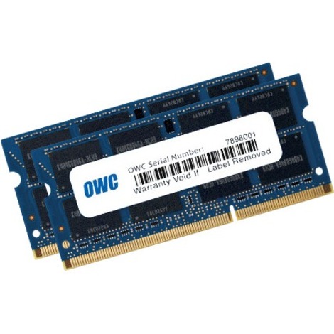 16.0GB (2 X 8GB) OWC PC3-14900 DDR3L 1867MHZ CL11 204-PIN SO-DIMM MEMORY UPGRADE