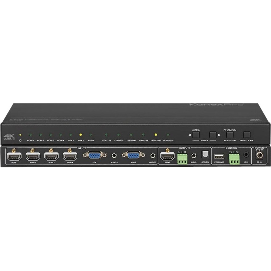 6 INPUT COLLABORATION SWITCHER SCALER WITH 4K HDMI OUTPUT