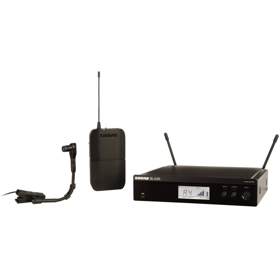 INSTRUMENT SYSTEM WITH (1) BLX4R WIRELESS RECEIVER, (1) BLX1 BODYPACK TRANSMITTE