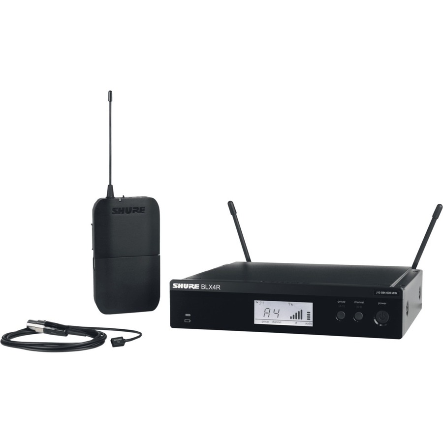 INSTRUMENT SYSTEM WITH (1) BLX4R WIRELESS RECEIVER, (1) BLX1 BODYPACK TRANSMITTE