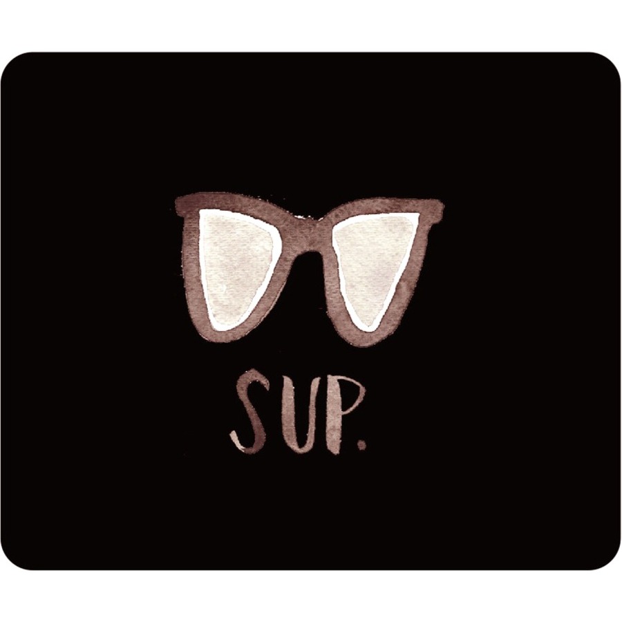 OTM ARTIST BLACK MOUSE PAD, SUP DUDE