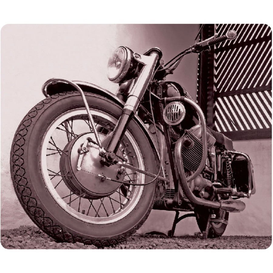 OTM RUGGED PRINTS BLACK MOUSE PAD, MOTOR
