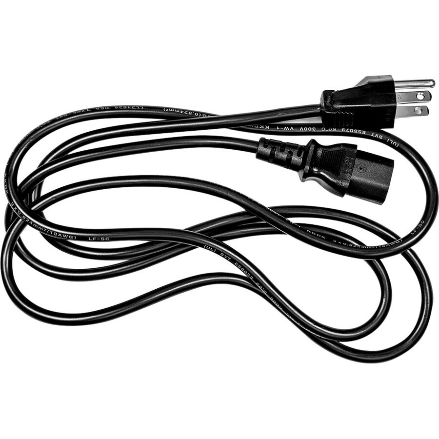 PREMIUM 6 FT (1.83M) STANDARD COMPUTER POWER CORD NEMA 5-15P TO C13 FOR PC, PRIN