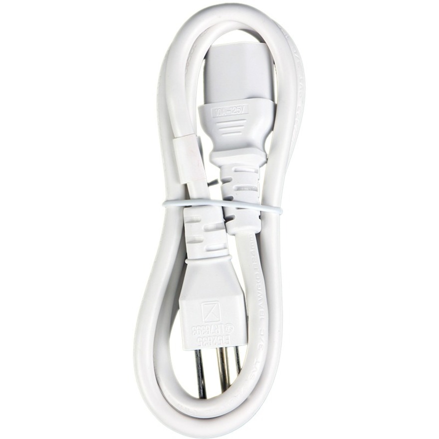 PREMIUM 3 FT (1M) STANDARD COMPUTER POWER CORD NEMA 5-15P TO C13 FOR PC, PRINTER