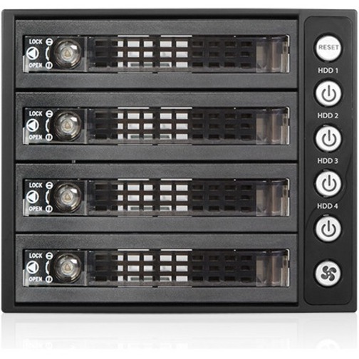 ISTARUSA 3X 5.25IN TO 4X 3.5IN 2.5IN SAS SATA 6 GBPS HDD SSD HOT-SWAP RACK WITH