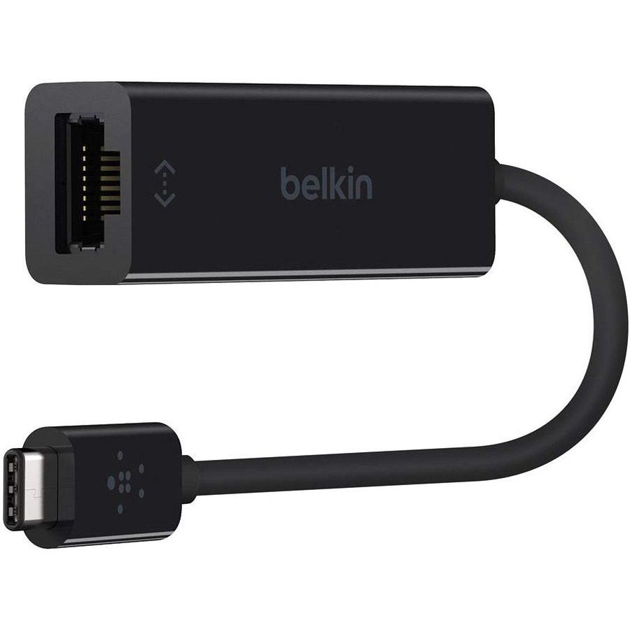 USB C TO GIGABIT ETHERNET ADPTR 14CM BLACK