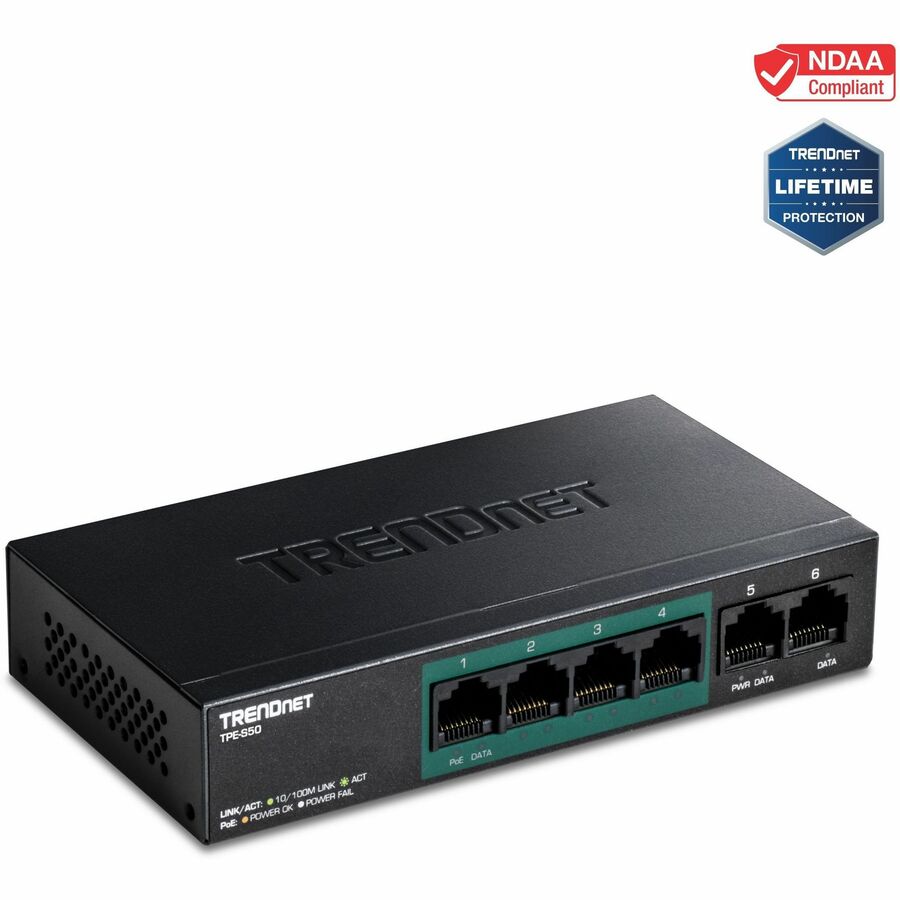 5 Port 10 100 Mbs PoE Switch