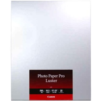 LU-101 17X22IN PHOTO PAPER PRO LUSTER 25 SHEETS/PKG NO RETURNS