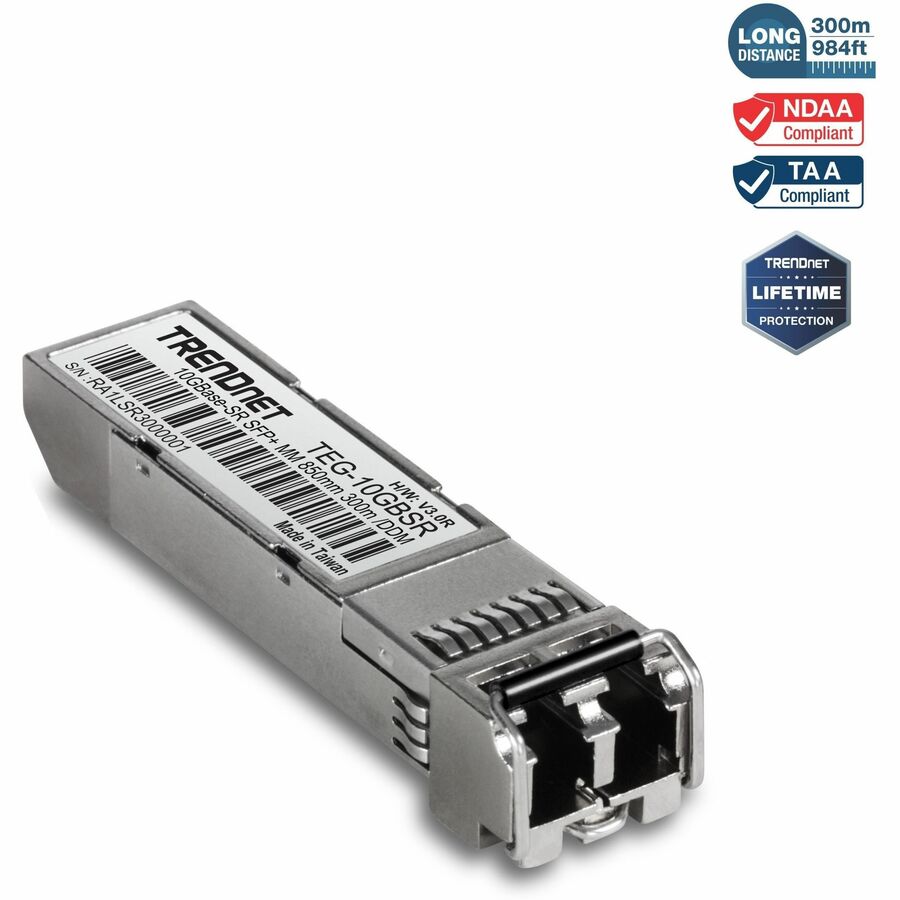 10GBASE-LR SFP+ MULTI-MODE LC MODULE (400M WITH DDM)