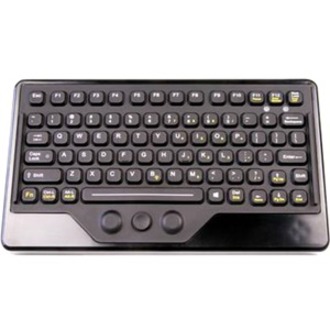 COMPACT, BACKLIT KEYBOARD WITH INTEGRATED FORCE SENSING RESISTOR (FSR) POINTING