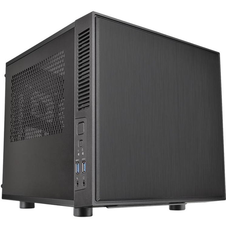 THERMALTAKE SUPPRESSOR F1 MINI ITX CUBE CHASSIS LIQUID COOLING GAMING COMPUTER C