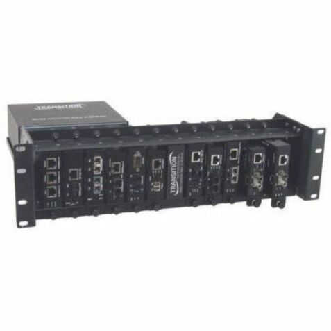 E-MCR-05 ETHERNET MEDIA CONV RACK STANDARD 12VDC E