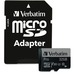 Verbatim 32GB Pro 600X microSDHC Memory Card with Adapter, UHS-I V30 U3 Class 10 - 90 MB/s Read - 45 MB/s Write - 600x Memory Speed - Lifetime Warranty