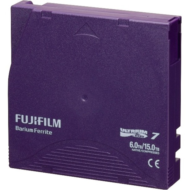 FUJIFILM LTO ULTRIUM 7 DATA CARTRIDGE WITH CASE BARCODE LABELED, 6.0/15TB CAPACI
