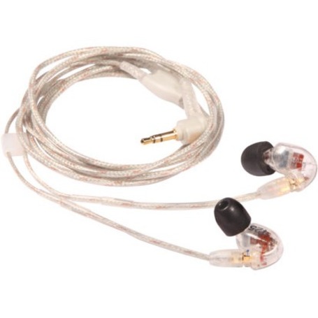 SE425 REPLACEMENT LEFT SIDE EARPHONE, CLEAR, INCLUDES EABKF1-M SLEEVE