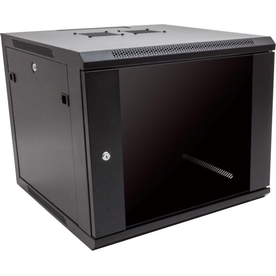 15U WALL MOUNT CABINET 600MM X 600MM (WXD) WITH GLASS DOOR